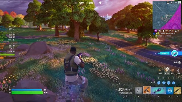 [4K] Fortnite Chapter 4 | UNREAL ENGINE 5 | NANITE + LUMEN + RTX ON + DLSS смотреть онлайн