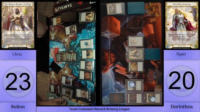 Team Covenant Flesh and Blood TCG June Armory League - Week 4 - Dual Axe Dorinthea! смотреть онлайн