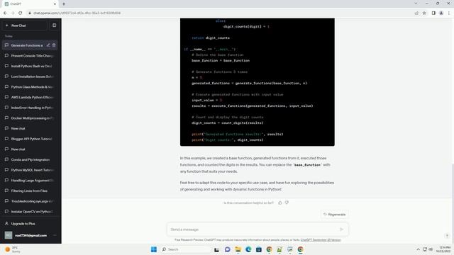 How to generate function n times in python and count digits смотреть онлайн