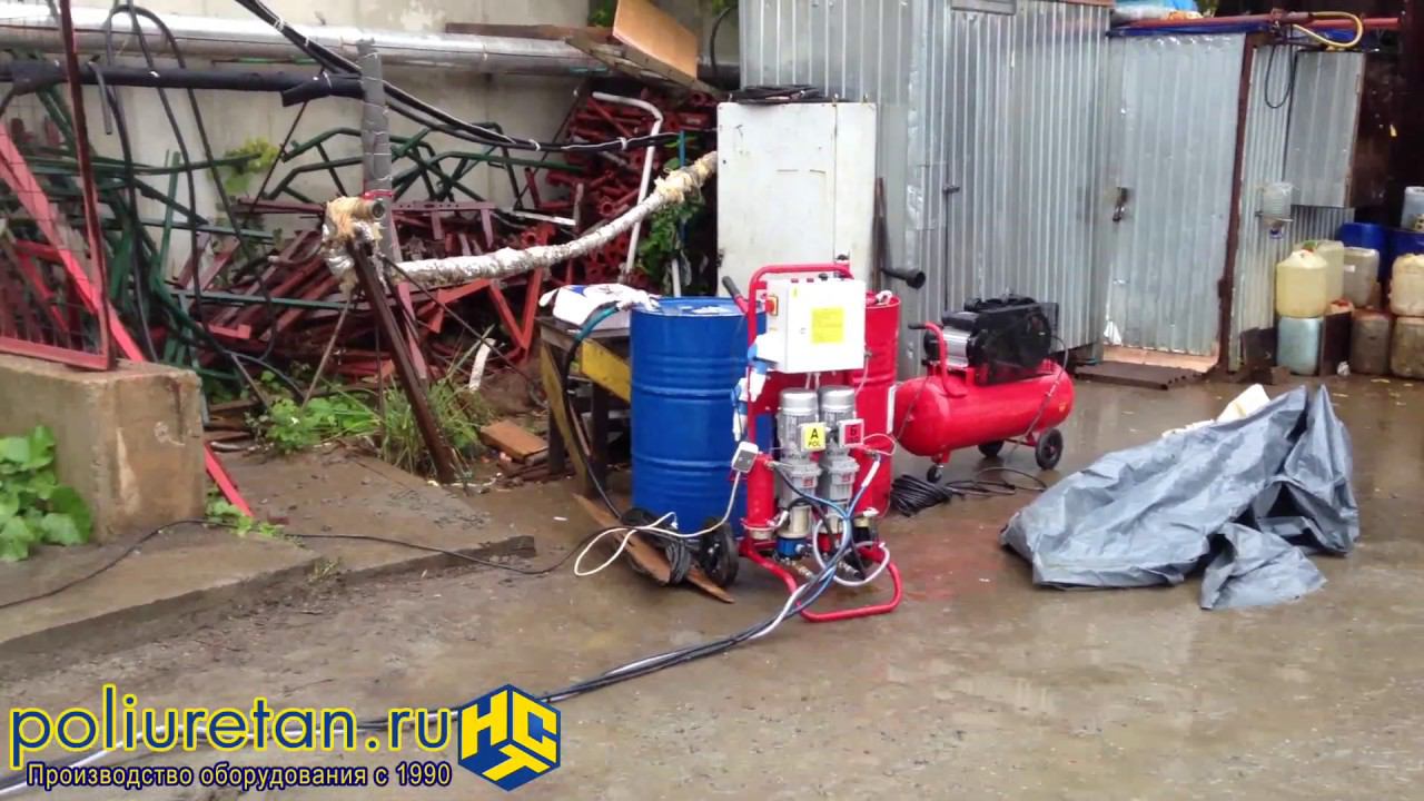 ПЕНА-25 С6УМ с проточными нагревателями для пенополиуретана смотреть онлайн