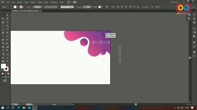 Simple Banner Design || Adobe Illustrator Tutorials смотреть онлайн