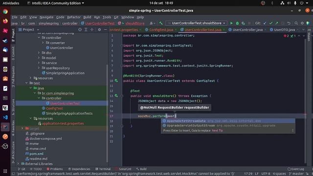 PROJETO SPRING BOOT - REALIZANDO TESTES DE INTEGRAÇÃO COM JUNIT смотреть онлайн