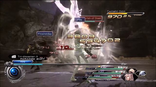 Final Fantasy XIII-2: Fragment Boss - Twilight Odin ~ Vile Peaks 200AF смотреть онлайн