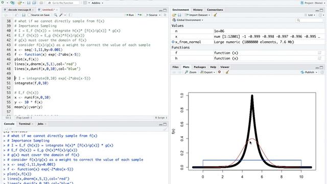 Monte Carlo Integration and Importance Sampling смотреть онлайн