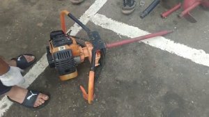 Учимся заводить мотобур