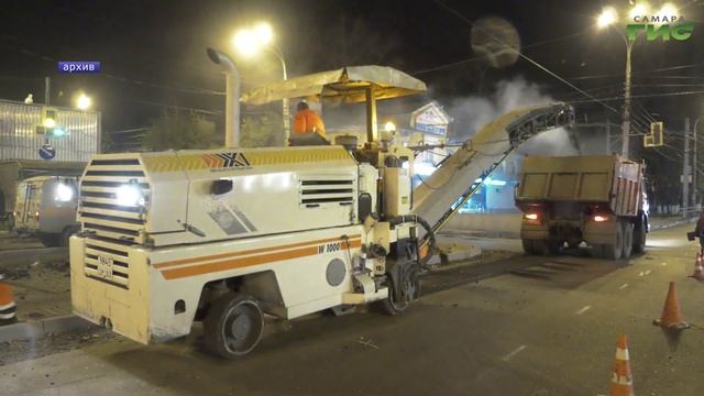 В Самаре продолжается комплексный ремонт улицы Победы смотреть онлайн