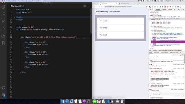 Bootstrap CSS FlexBox смотреть онлайн