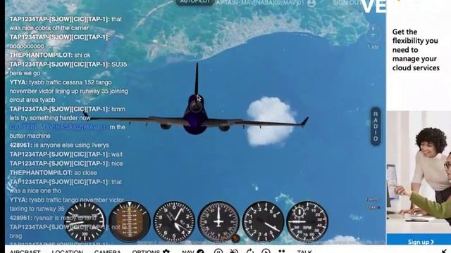 THE MD 11 IN GEOFS IS BROKEN! смотреть онлайн