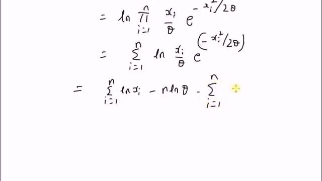 Maximum Likelihood estimation: Rayleigh Distribution смотреть онлайн