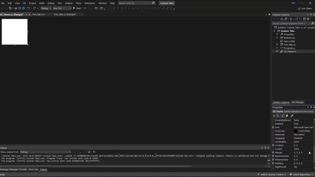 C# Create Custom Tab Control in windows Form смотреть онлайн