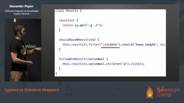 Cypress vs Selenium Wrappers (Alexander Popov, Ukraine) [RU] смотреть онлайн