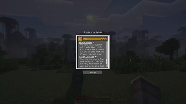 Minecraft Origins Mod - JAW Custom Origin смотреть онлайн