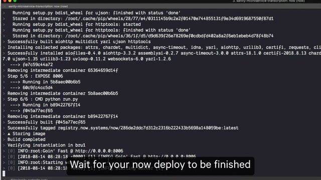 How to deploy a transcription microservice for Sanity.io on Zeit’s now смотреть онлайн