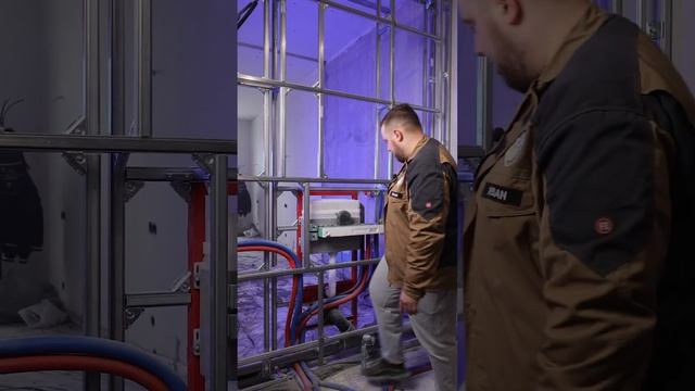 ЦЕЛАЯ СТЕНА из TECE ПРОФИЛЯ на объекте в ЖК Суббота. смотреть онлайн