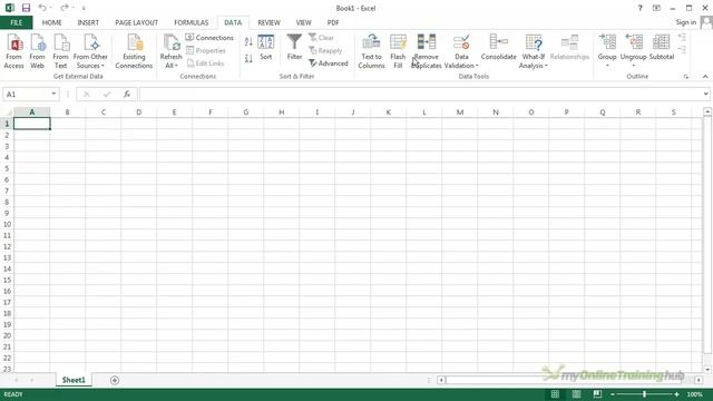 MS Excel 2013: Introduction to Interface смотреть онлайн