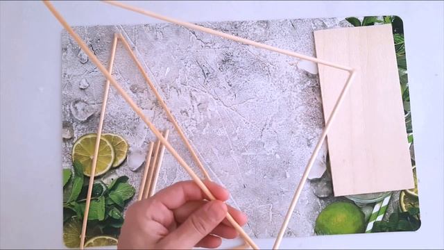 Оригинальная полка из бамбуковых шпажек своими руками смотреть онлайн