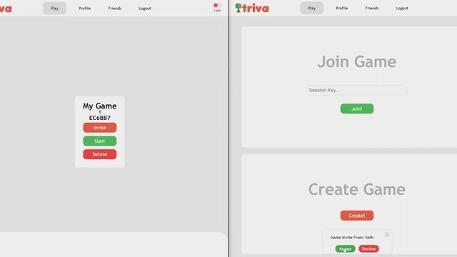 Socket.io Trivia Web App смотреть онлайн