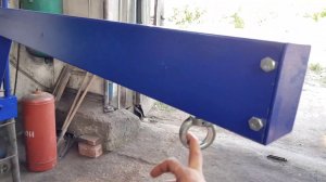 Консольный настенный кран а на 1000 кг