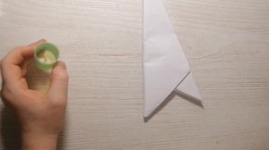 Копьё из бумаги своими руками.