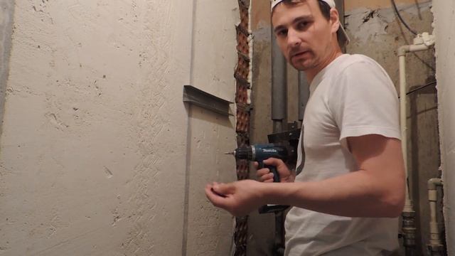 Как закрепить профиль в кирпичной стене - что делать (нет дюбелей для кирпича)? смотреть онлайн