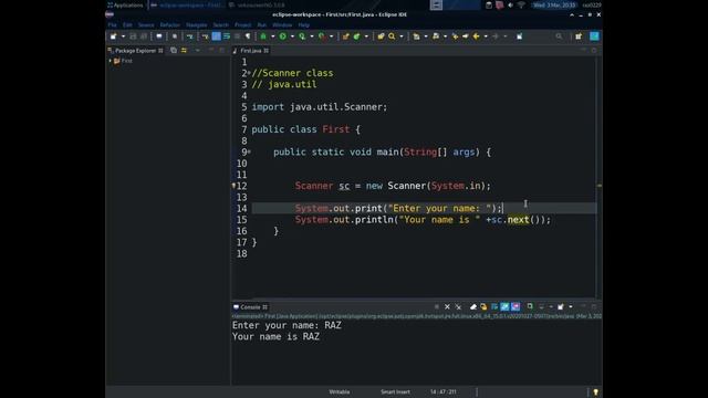 Java Absolute Beginner to Pro Tutorial - 14 - Scanner Class (Taking User Input) смотреть онлайн