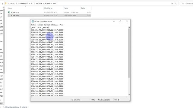 N°11: ASTUCE POUR IMPORTER DES POINTS SUR AUTOCAD смотреть онлайн