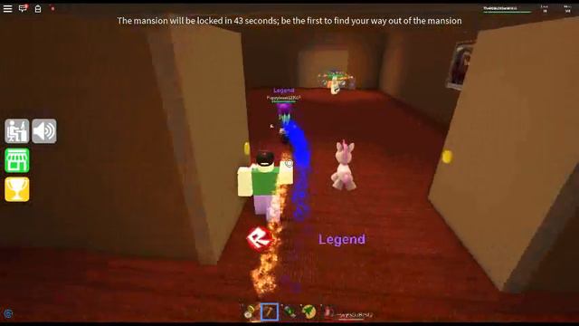 ROBLOX / Epic Minigames / Minigames / Haunted Hallways