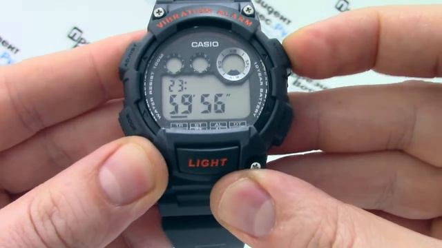 Часы Casio Illuminator W-735H-8A [W-735H-8AVEF] - Инструкция, как настроить от PresidentWatches.Ru