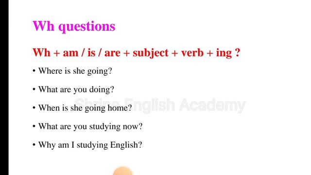 Present continuous tense | Shring English academy смотреть онлайн
