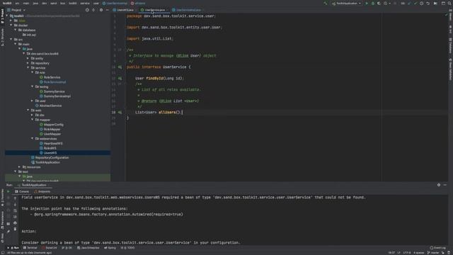 Troubleshooting - Could not autowire a new service смотреть онлайн