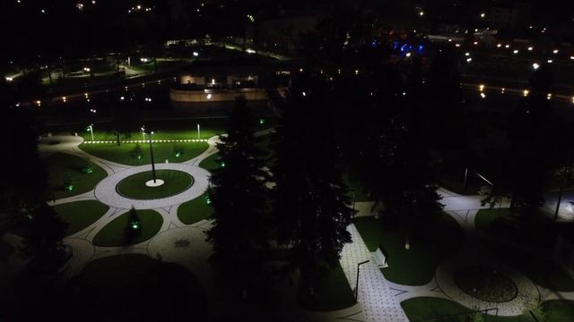 Ночной г. Курганинск Осень 2022 смотреть онлайн