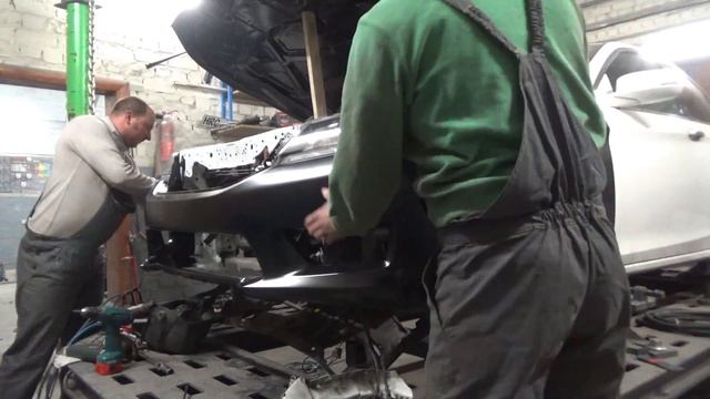 #16 Honda Accord 9 Замена панели