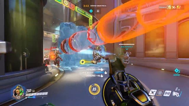 PLAY A DAMN HEALER! (Overwatch) смотреть онлайн