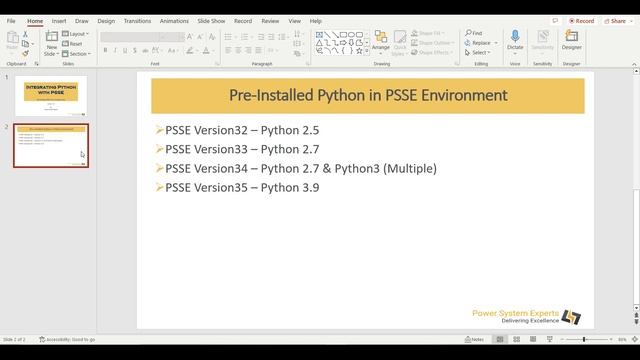 PSS/E Automation using Python: Lecture 1A - Accessing PSS/E from outside GUI смотреть онлайн