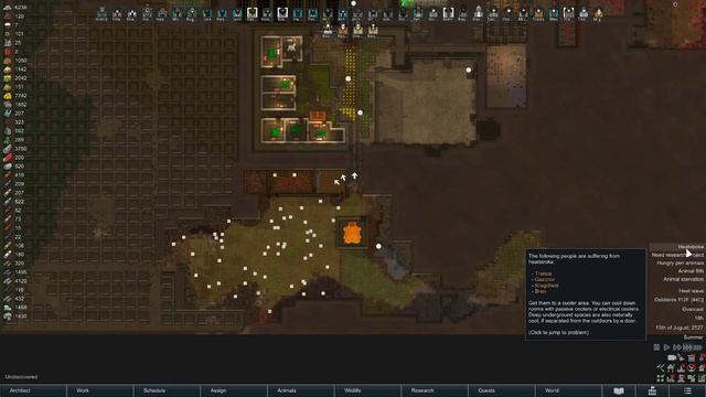 [28] RimWorld - Close Call - Dwarf Gold Hoarder - Let's Play смотреть онлайн