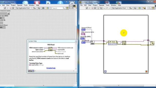 rs232 serial data acquisition using labview смотреть онлайн