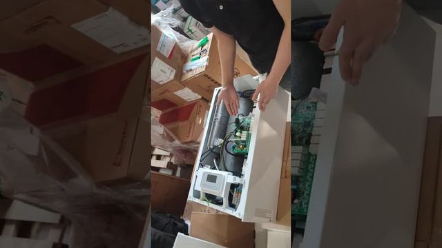 Подключение контроллера отопления MyHeat к котлу Prother Skat смотреть онлайн