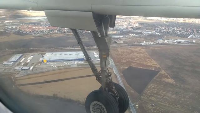 ATR 72 Wroclaw Landing / Посадка ATR 72 в аэропорту Вроцлава