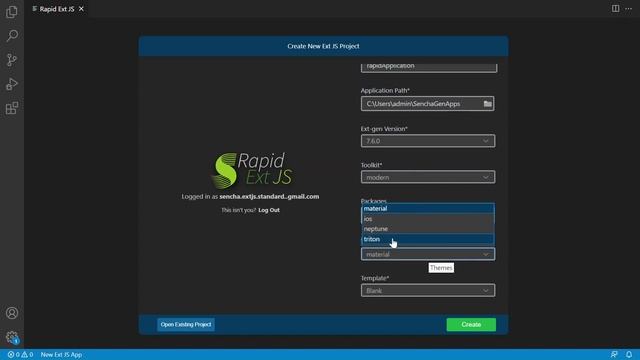 Create a New Ext JS Project using Rapid Ext JS смотреть онлайн