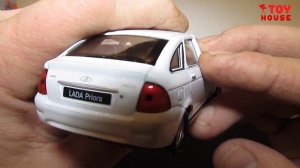 ЛАДА ПРИОРА (LADA PRIORA) хэтчбек обзор модели масштаб 1:43