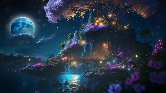 Deep Sleep After 3 Minutes? Healing Music +  Releases Melatonin And Toxins ? Moonlight Sleep Music