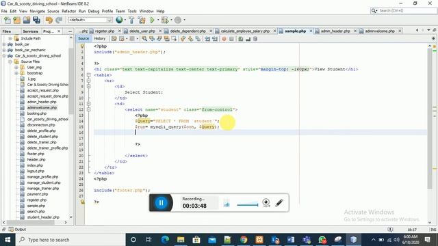 How to make Drop down list using php and Html смотреть онлайн