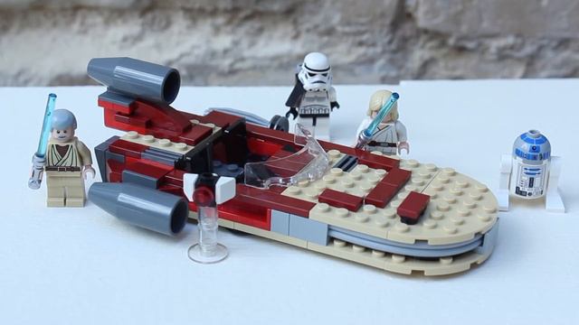Lego Star Wars 8092 Luke's Landspeeder - Review смотреть онлайн