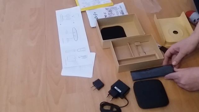✔ Распаковка ✔ Xiaomi Mi Box 3 Android TV 4k HDR Original Google смотреть онлайн