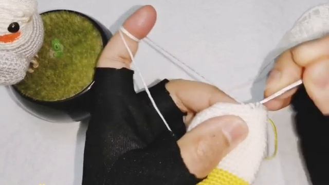 بغبغاء كروشية  عصفور كوكتيل الجزء الاول