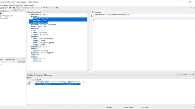 Scripting YAML documents with EOL смотреть онлайн