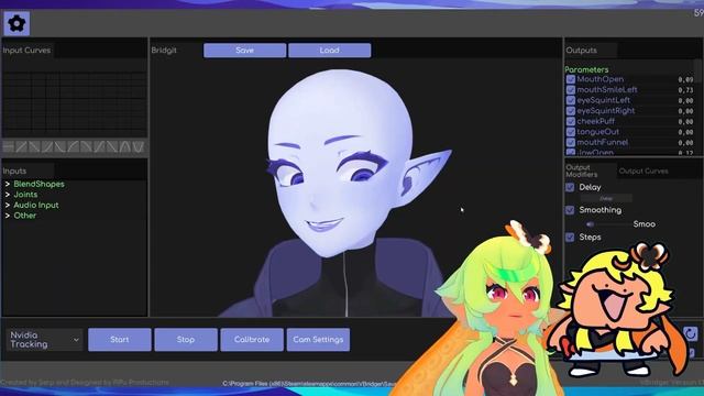 Expressive Facetracking mit Webcam für 3D-VTuber mit VBridger + NVidia смотреть онлайн