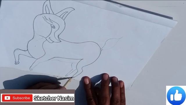 Beautiful Animal pencil sketch 2021 смотреть онлайн