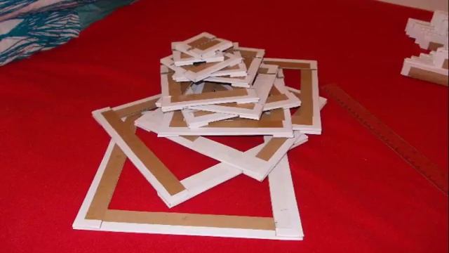 Настольная лампа с картона, Table lamp with cardboard,своими руками. смотреть онлайн