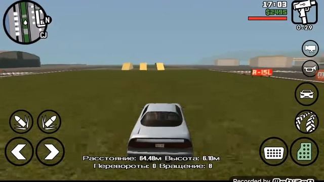 Трюки в гта са мобайл смотреть онлайн